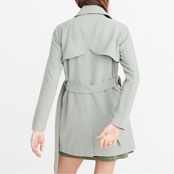 Abercrombie and fitch mint jacket/coat - Picture 3 of 7